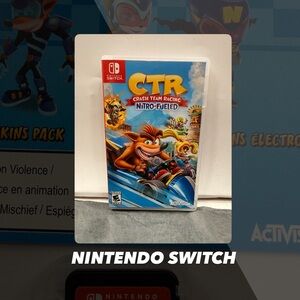 EUC Nintendo Switch Crash Team Racing Video Game